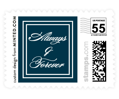 'Eloquence (E)' postage stamp