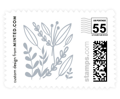 'Gilded Glyph (B)' stamp