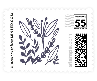 'Gilded Glyph (D)' wedding stamp