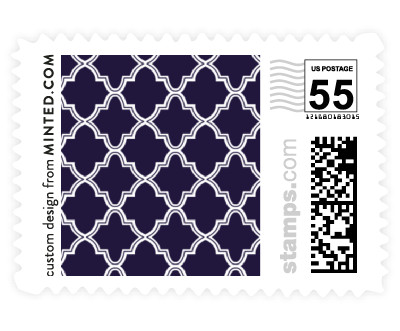 'Luxe Border (D)' postage stamps