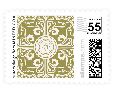 'Ornamental (E)' wedding stamps