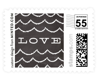 'Gold Rush (B)' wedding postage