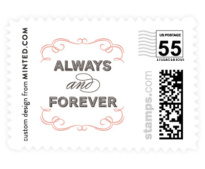 'Doux Amour (D)' wedding postage