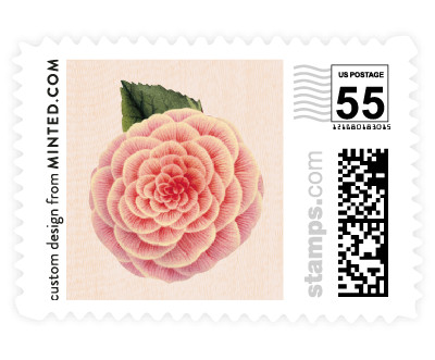 'Vintage Botanicals' stamp design