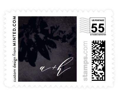 'Pressed Flowers (H)' postage stamp