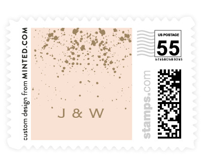 'Paint Splash (B)' wedding stamp