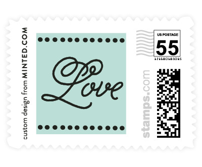 'One Fine Day (B)' stamp design