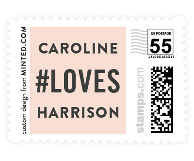 'Open Bar (D)' wedding stamps