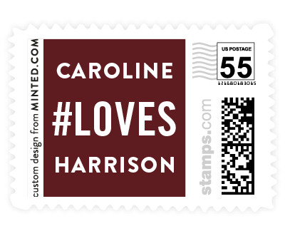 'Open Bar (G)' postage stamp
