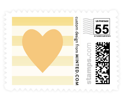 'Ombre Stripes (B)' stamp design