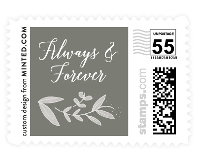 'Floral Wreath (C)' stamp design