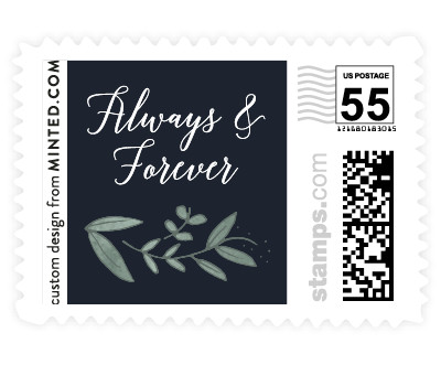 'Floral Wreath (D)' postage stamps
