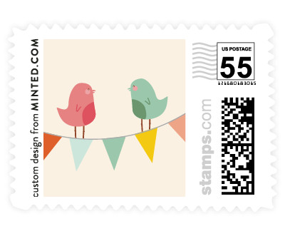 'Barn Party!' postage stamps
