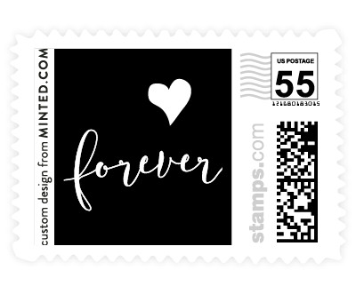 'Forever Love (D)' stamp design