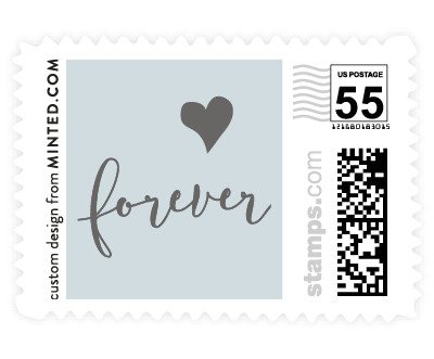 'Forever Love (F)' wedding stamps