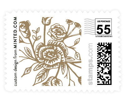 'Posies' stamp design