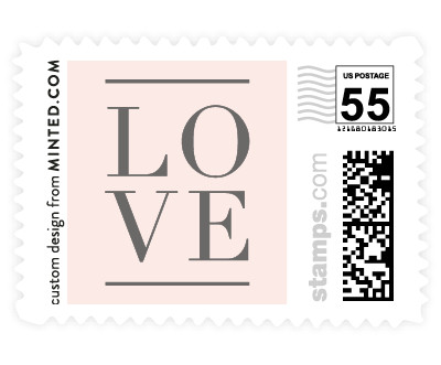 'Unscripted (C)' wedding postage