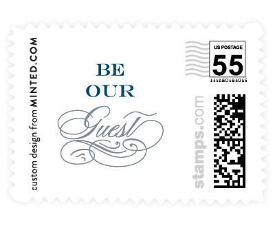 'Chic Monogram (C)' postage stamp