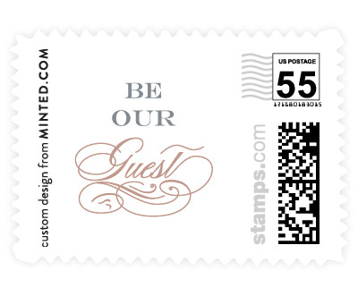'Chic Monogram (D)' stamp