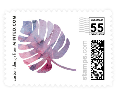 'Tropical Foliage (B)' postage stamp