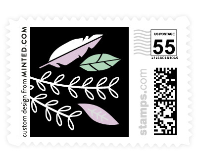 'Bohemian Wreath (B)' postage stamp
