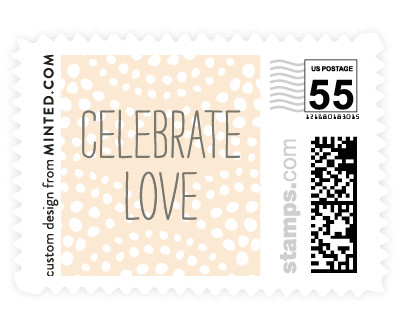 'Pearl + Dot (C)' stamp design