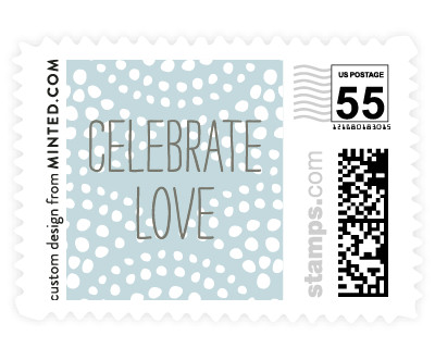 'Pearl + Dot (F)' postage