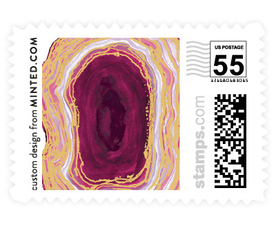 'Gilt Agate (B)' postage stamp