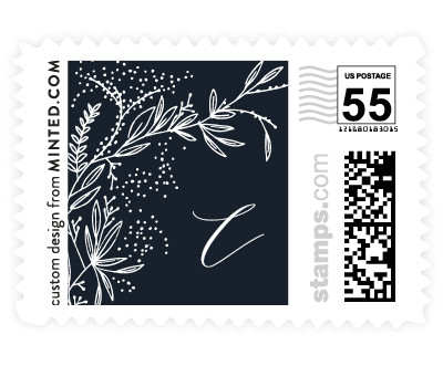 'Dainty Green Bride (E)' wedding postage