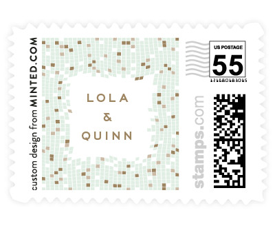 'Mosaic Waves (G)' stamp