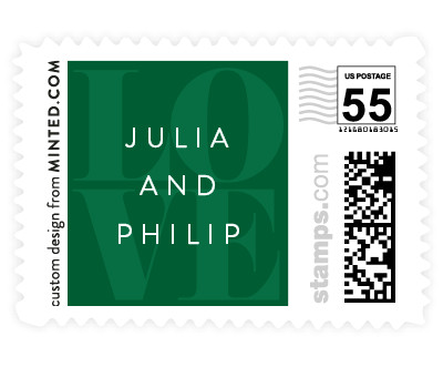 'His And Hers (F)' postage