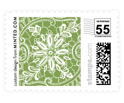 'White Lace (C)' postage stamp