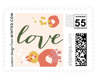 'Modern Meadow (D)' postage stamp