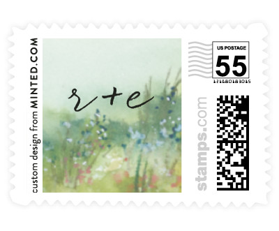 'Sweet Setting (C)' wedding stamp