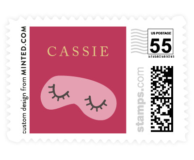 'Slumber Bachelorette' postage