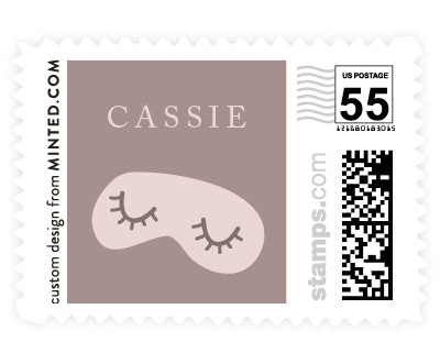 'Slumber Bachelorette (C)' postage stamp