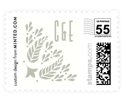 'Gilded Love (E)' wedding stamp
