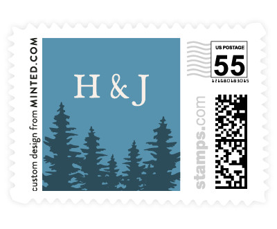 'Vintage Poster (B)' stamp design