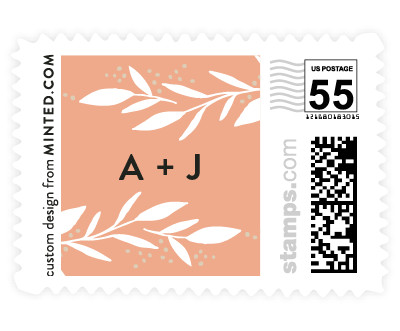 'Olive Branch Framed (E)' wedding postage