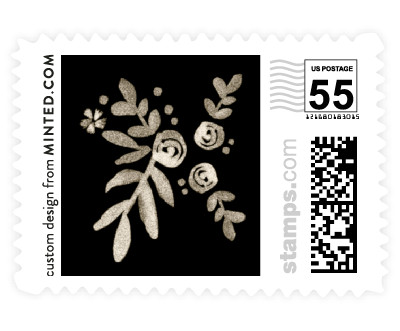 'Sun Bleached Florals' wedding stamp