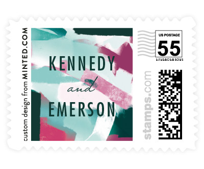 'Happy Day (B)' stamp design