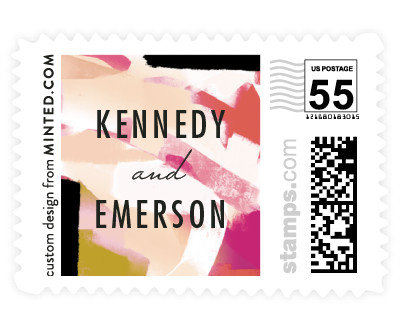 'Happy Day (D)' wedding stamps