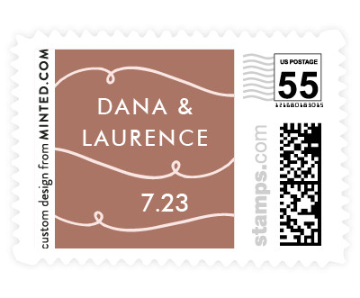 'Flourishing Love' wedding stamp