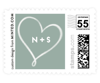 'Written With Love (C)' postage