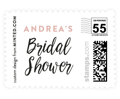 'Champagne Bottle' wedding postage