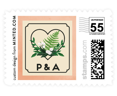 'Botanical Name Plate (D)' stamp