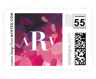 'Azalea' wedding postage