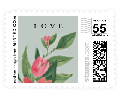 'Bridal Garden (B)' stamp