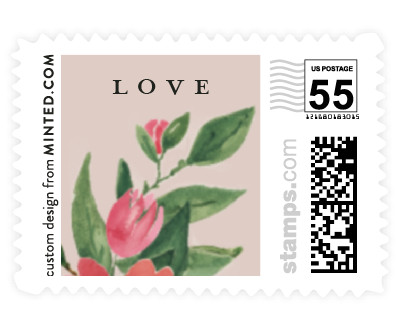 'Bridal Garden (C)' wedding postage