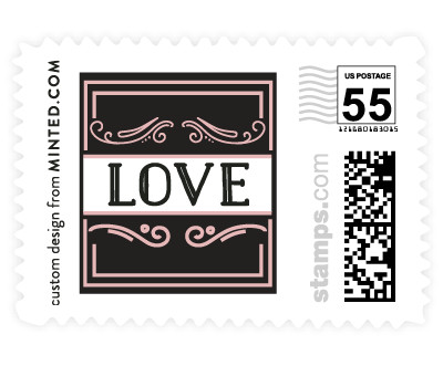 'Romantic Revelry (F)' wedding stamps